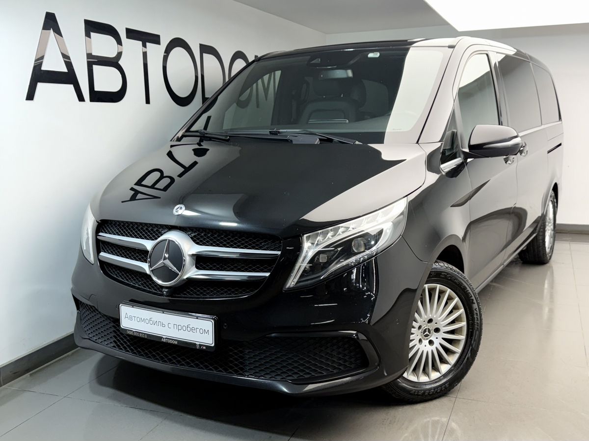Mercedes-Benz V-Класс II поколение (W447) 2.0d AT 4Matic Long (239 л.с.) Business Jet Чёрный 2020 с пробегом 139 525 км
