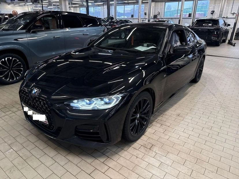 Автомобиль BMW 4 серии II поколение (G22/G23/G26) M440 3.0 AT 4WD (387 л.с.) Base Чёрный 2021 с пробегом 66 472 км