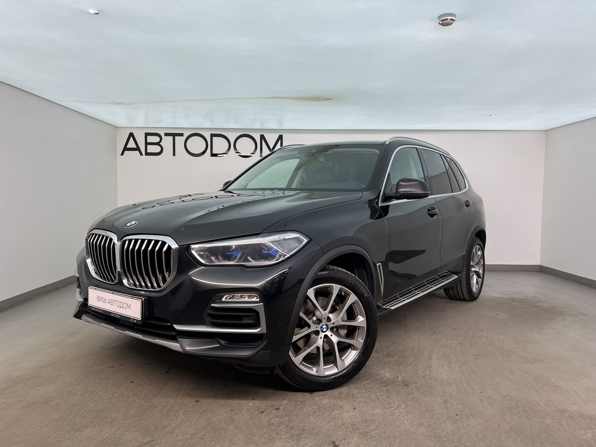 BMW X5 IV поколение (G05) 2.0d AT 4WD (231 л.с.) Business Чёрный 2019 с пробегом 154 960 км