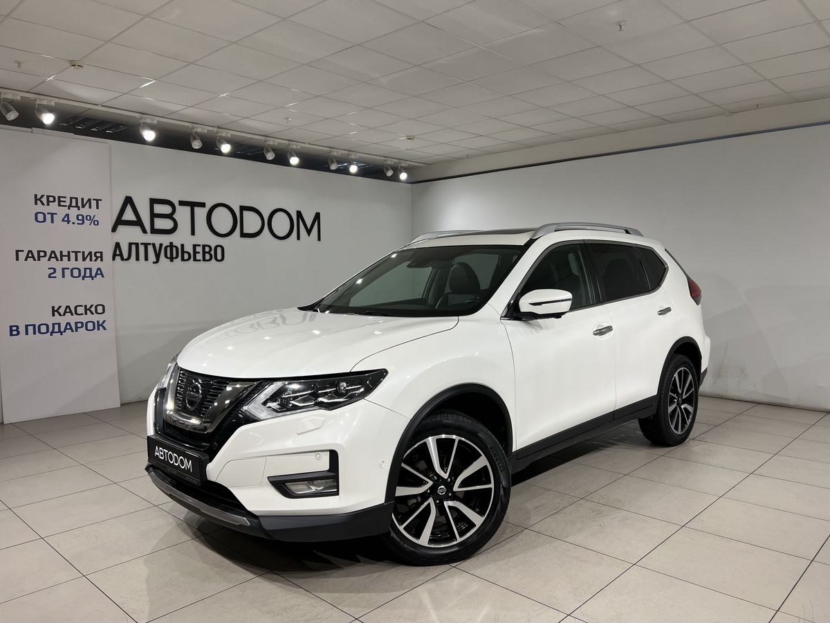 Nissan X-Trail III (T32) [рестайлинг] 2.5 CVT 4WD (171 л.с.) LE Top (2018-2020) Белый 2021 с пробегом 135 134 км