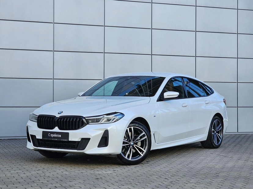 Автомобиль BMW 6 серии IV (G32) [рестайлинг] 620 2.0d AT 4WD (190 л.с.) M Sport Plus Белый 2021 с пробегом 76 000 км