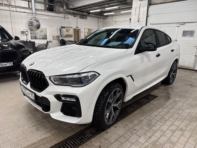 Автомобиль BMW X6 III поколение (G06) 3.0d AT 4WD (249 л.с.) M Sport Pro Белый 2020 с пробегом 79 701 км