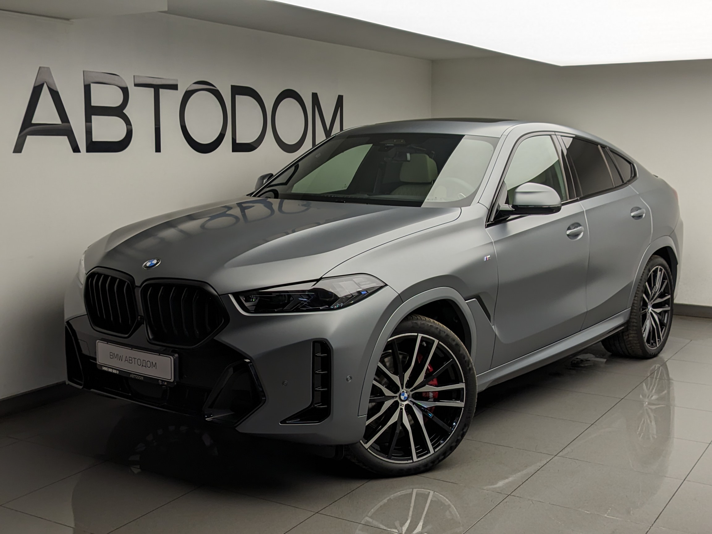 BMW X6 III (G06) [рестайлинг] 3.0d AT 4WD (286 л.с.) M Sport Серый 2026 