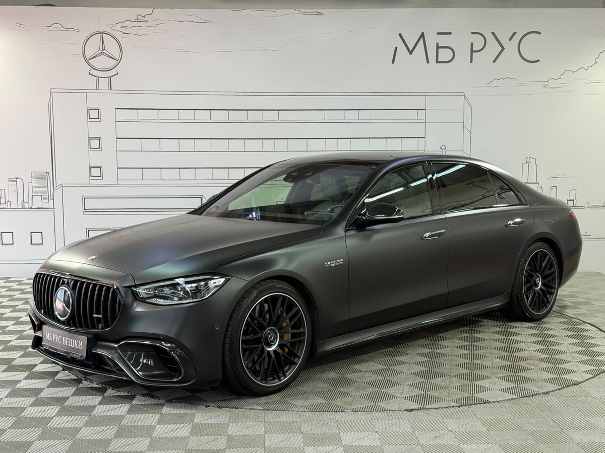Mercedes-Benz S-Класс AMG IV поколение (W223) 4.0hyb AT 4Matic (802 л.с.) AMG Серый 2024 с пробегом 19 962 км