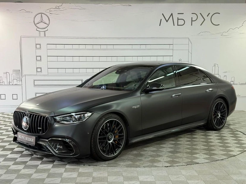 Mercedes-Benz S-Класс AMG IV поколение (W223) 4.0hyb AT 4Matic (802 л.с.) AMG Серый 2024 с пробегом 19 962 км