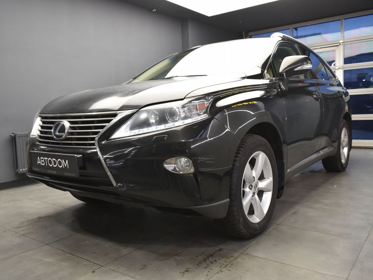 Автомобиль Lexus RX III [рестайлинг] 2.7 AT (188 л.с.) Prestige Чёрный 2015 с пробегом 141 601 км