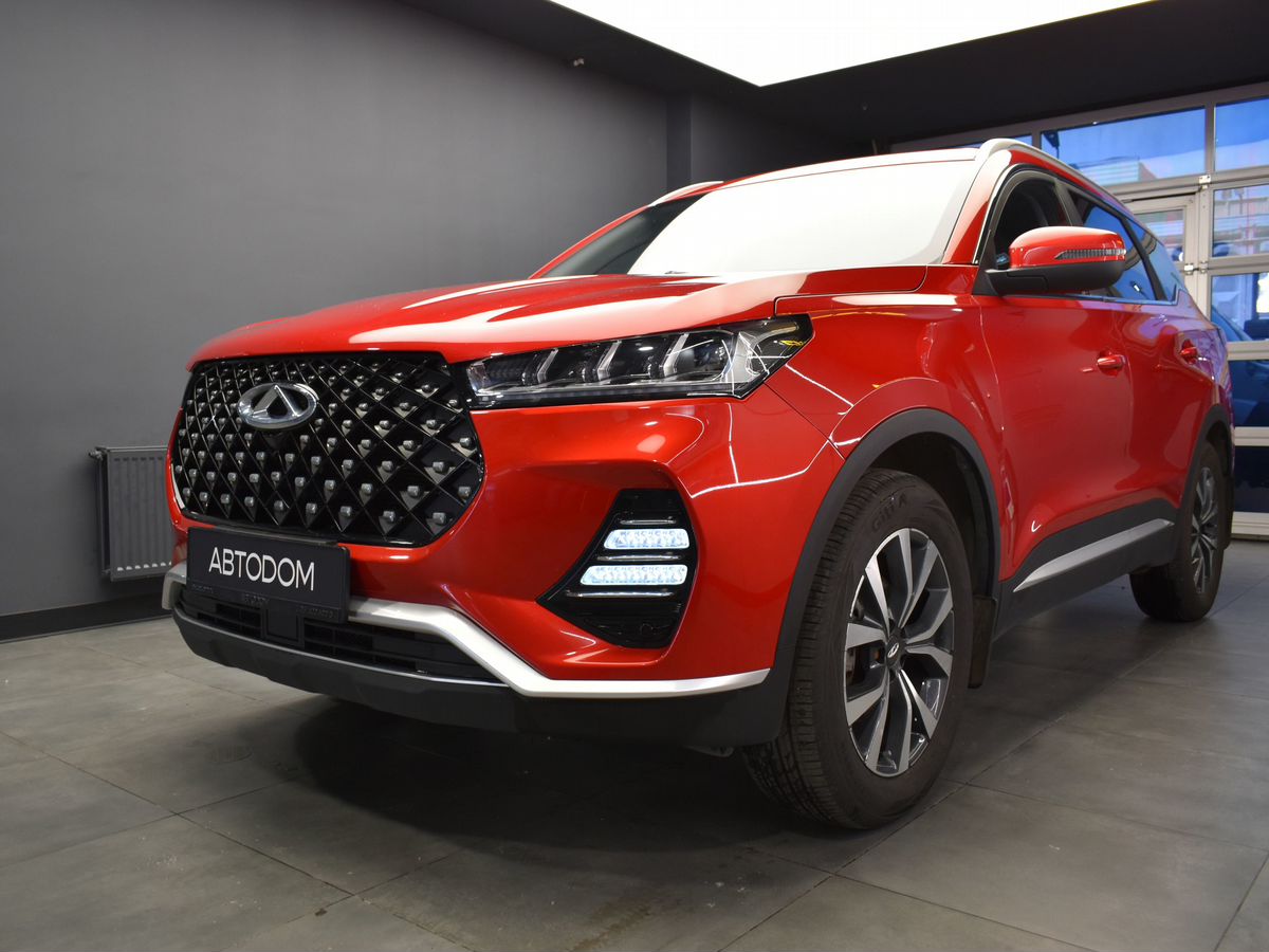 CHERY Tiggo 7 Pro I поколение 1.5 CVT (147 л.с.) Elite Красный 2022 с пробегом 63 000 км