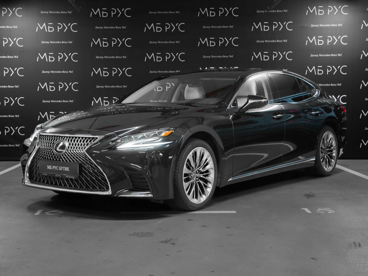 Lexus LS V поколение 3.4 AT 4WD (421 л.с.) Executive Чёрный 2019 с пробегом 103 587 км