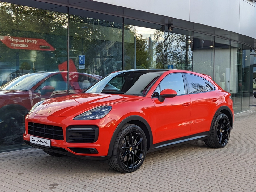 Автомобиль Porsche Cayenne III поколение S 2.9 AT 4WD (440 л.с.) Coupe S Красный 2019 с пробегом 87 020 км