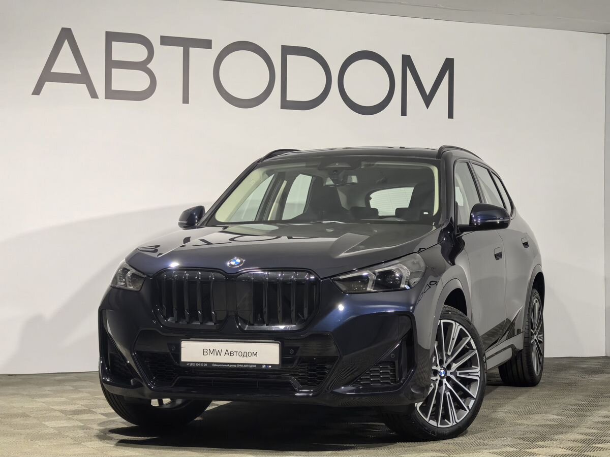 Автомобиль BMW X1 III поколение (U11) 2.0 AMT 4WD (204 л.с.) Base Чёрный 2025 