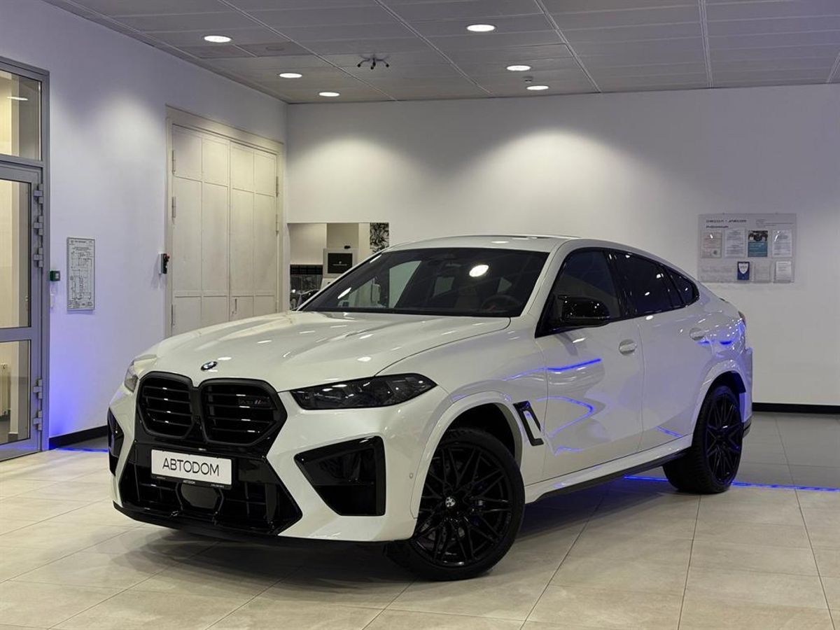 Автомобиль BMW X6 M III (F96) [рестайлинг] 4.4 AT 4WD (625 л.с.) Competition Белый 2024 