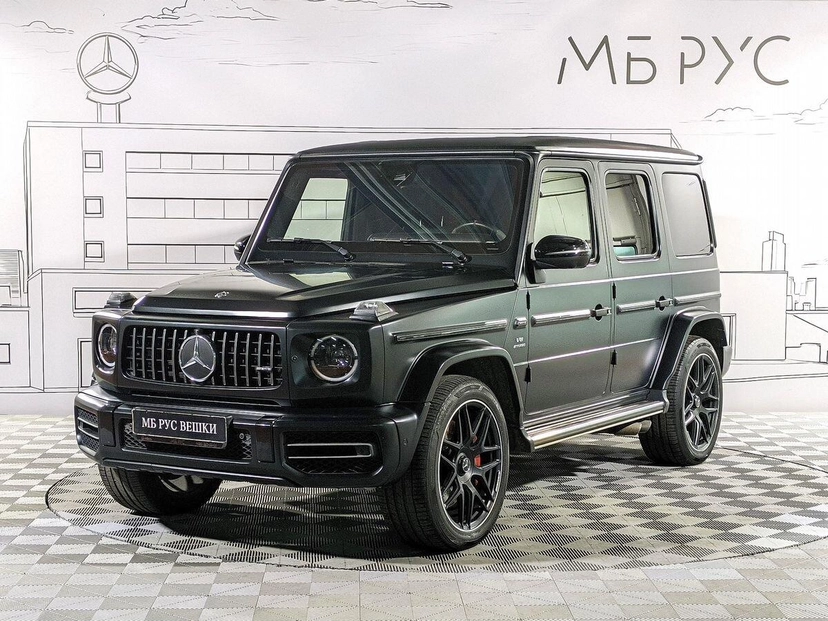 Автомобиль Mercedes-Benz G-Класс AMG II поколение (W463) 63 AMG 4.0 AT 4Matic (585 л.с.) AMG Чёрный 2019 с пробегом 74 078 км