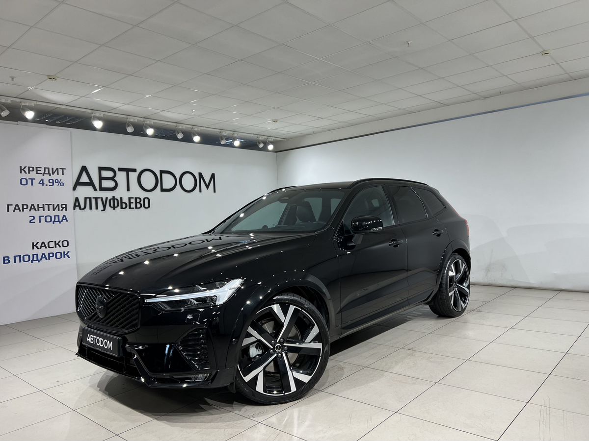 Volvo XC60 II [2-й рестайлинг] 2.0 AT 4WD (250 л.с.) Ультра / Ultra Чёрный 2025 с пробегом 10 369 км