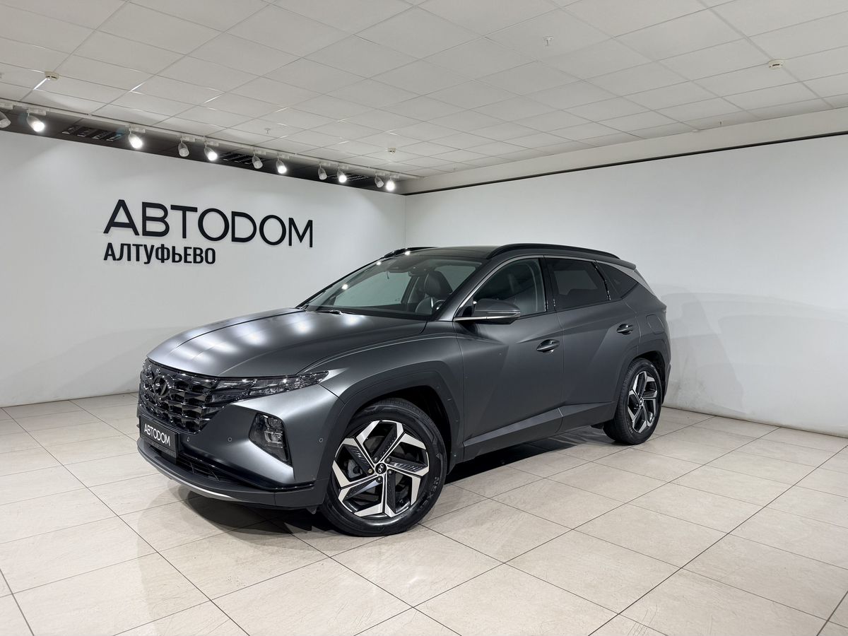 Hyundai Tucson IV поколение 2.5 AT 4WD (190 л.с.) Visioner Чёрный 2021 с пробегом 41 849 км