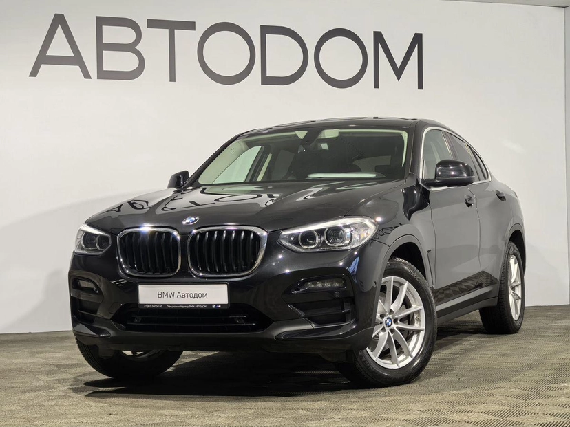 Автомобиль BMW X4 II поколение (G02) 2.0 AT 4WD (184 л.с.) Lifestyle Синий 2020 с пробегом 88 900 км