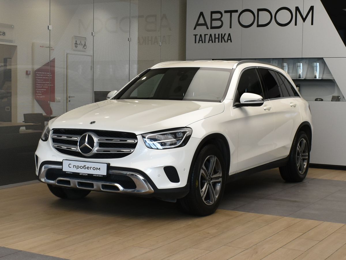 Mercedes-Benz GLC I (X253) [рестайлинг] 200 2.0 AT 4Matic (197 л.с.) Premium Белый 2019 с пробегом 48 781 км