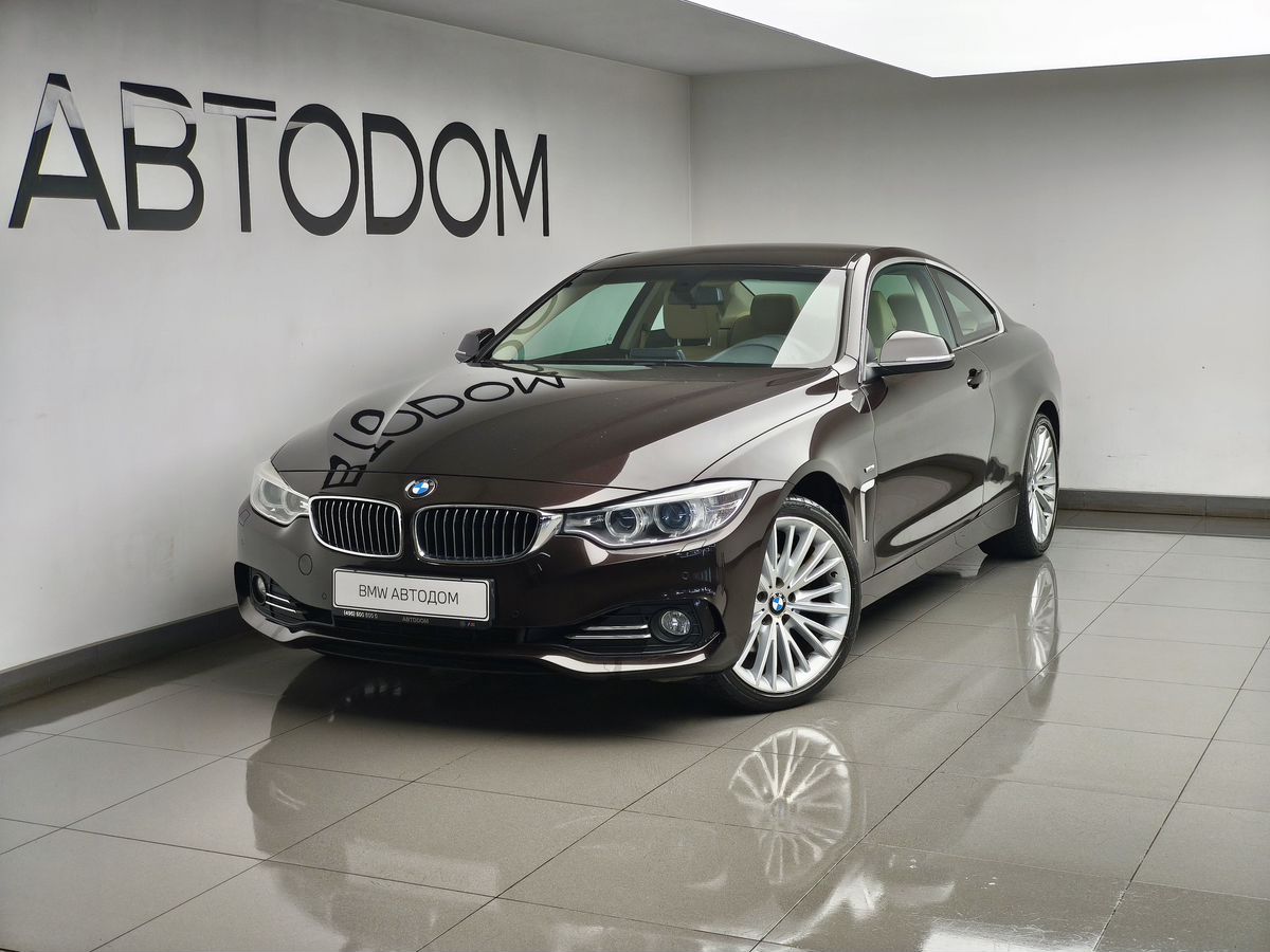 BMW 4 серии I поколение (F32/F33/F36) 428 2.0 AT 4WD (245 л.с.) Base Коричневый 2014 с пробегом 32 099 км