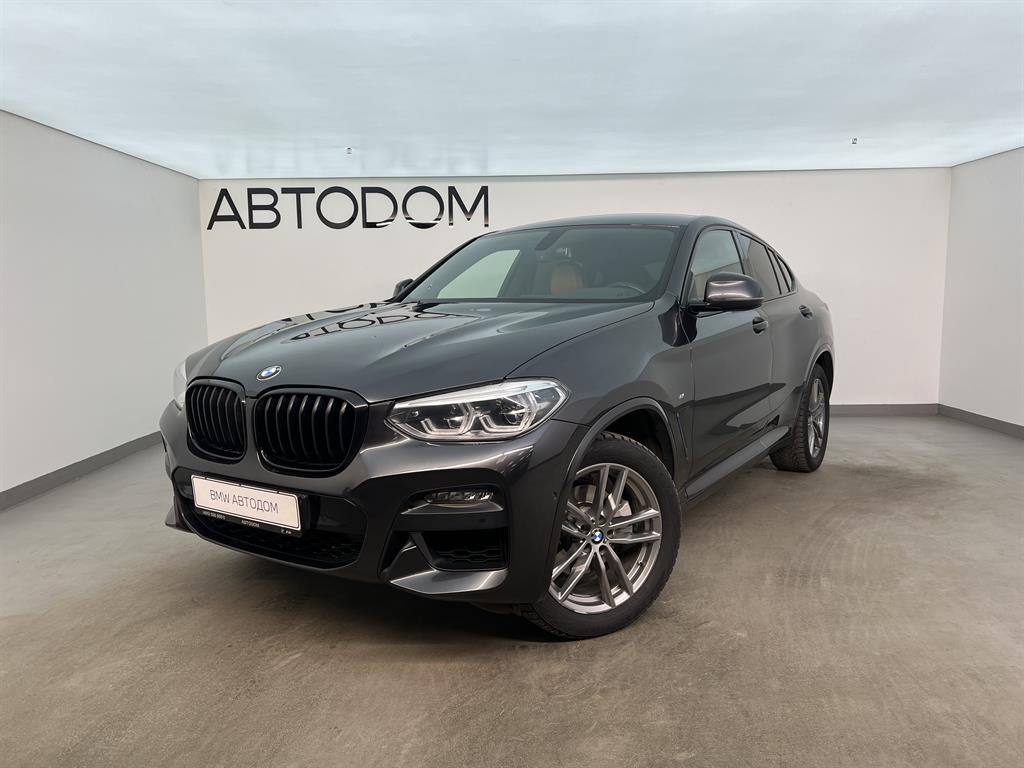 Автомобиль BMW X4 II (G02) [рестайлинг] 2.0d AT 4WD (190 л.с.) Base Серый 2021 с пробегом 125 130 км