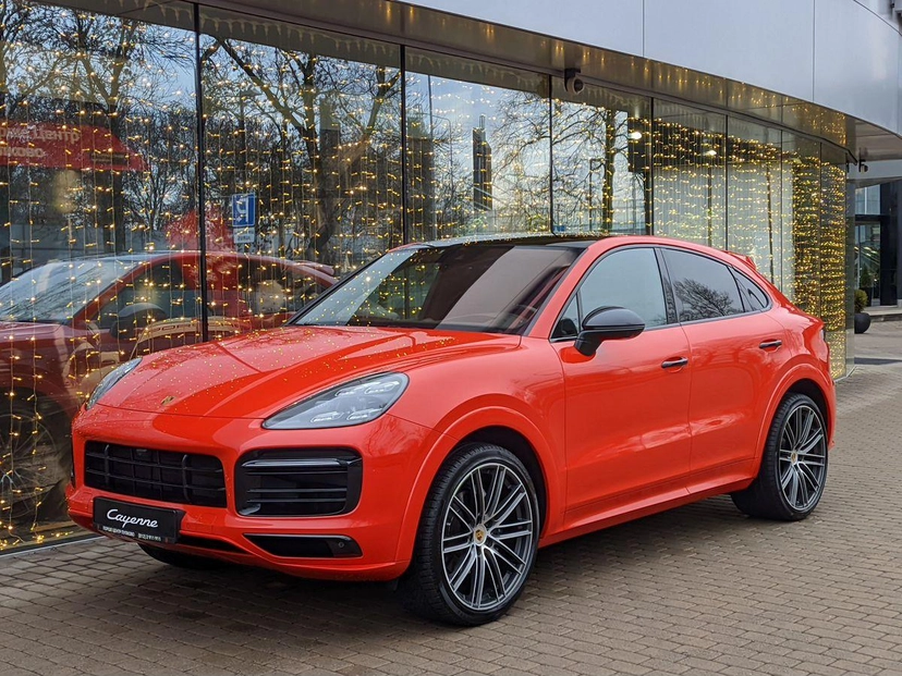 Автомобиль Porsche Cayenne III поколение 3.0 AT 4WD (340 л.с.) Base Оранжевый 2021 с пробегом 61 000 км