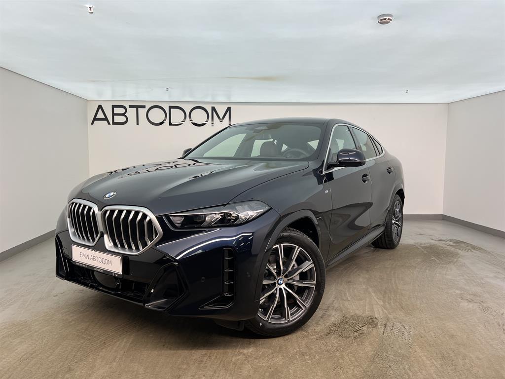 Автомобиль BMW X6 III (G06) [рестайлинг] 3.0 AT 4WD (381 л.с.) Base Чёрный 2025 