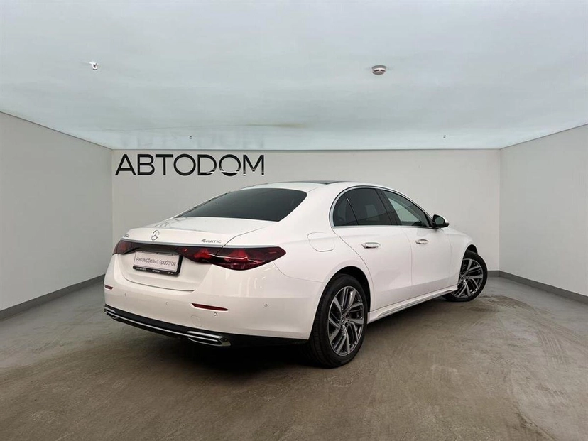 Автомобиль Mercedes-Benz E-Класс VI поколение (W214/S214) 2.0d AT 4Matic (197 л.с.) Base Белый 2024 с пробегом 10 869 км