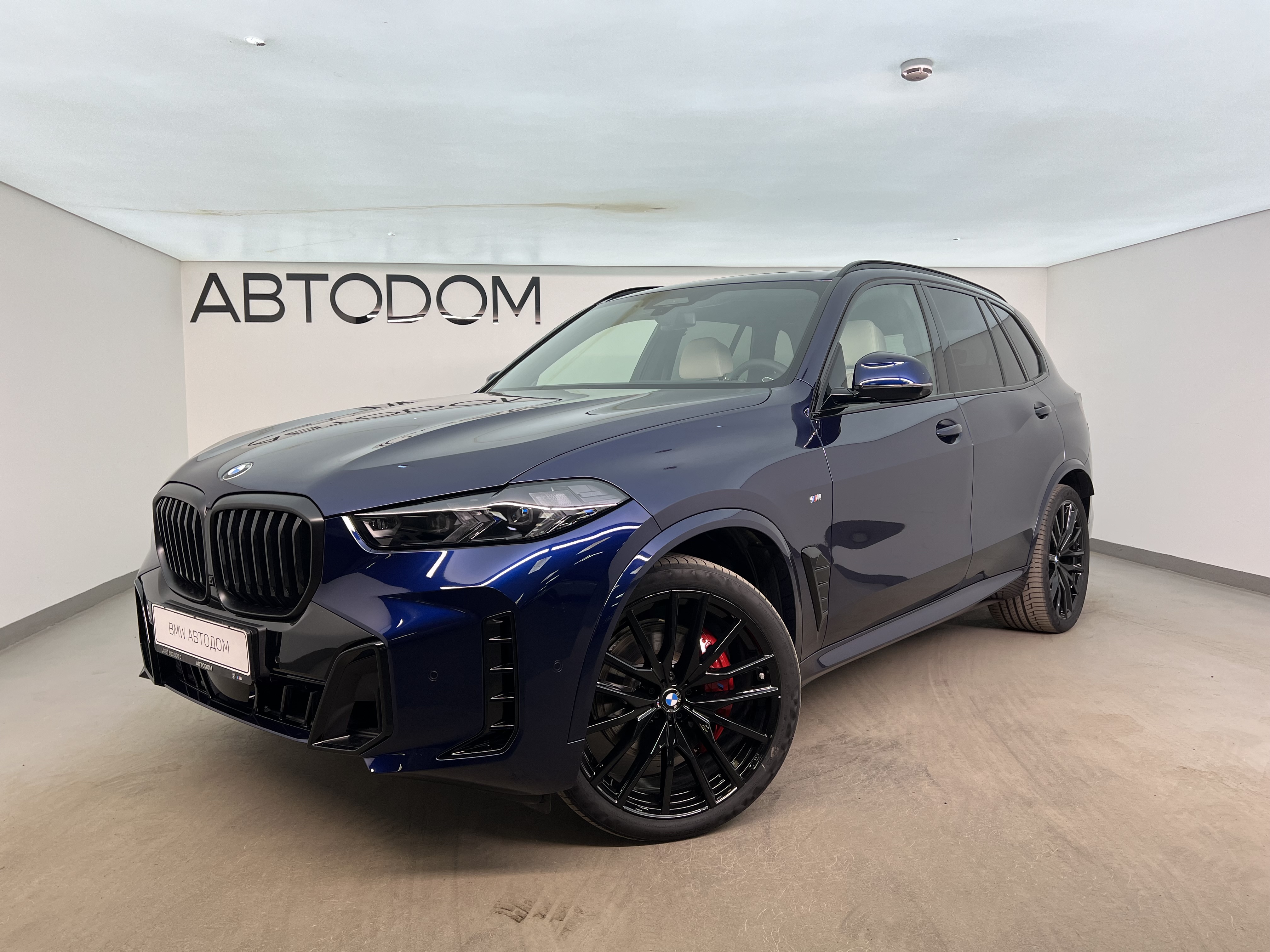 BMW X5 IV (G05) [рестайлинг] 3.0 AT 4WD (381 л.с.) Base Синий 2025 