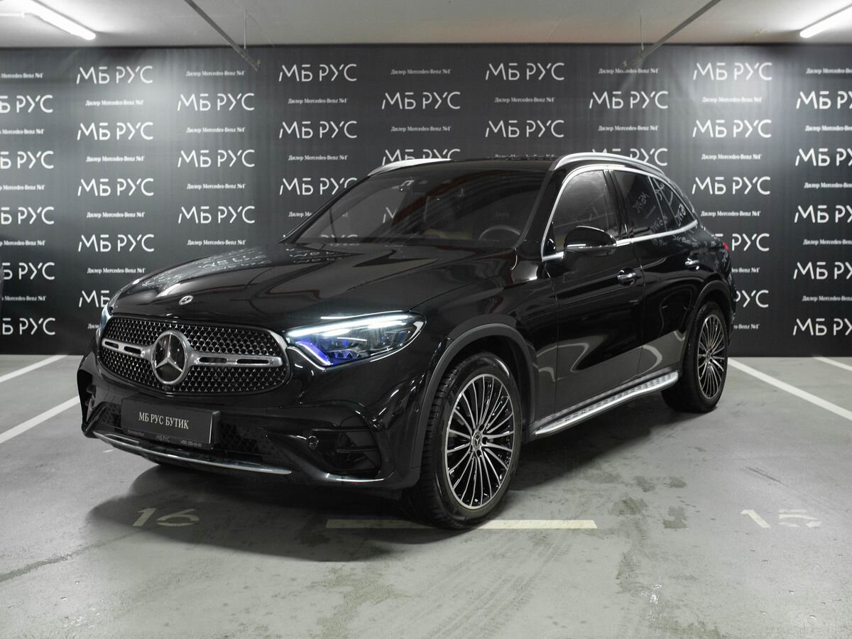 Mercedes-Benz GLC II поколение (X254) 2.0 AT 4Matic (258 л.с.) Base Чёрный 2024 с пробегом 9 689 км
