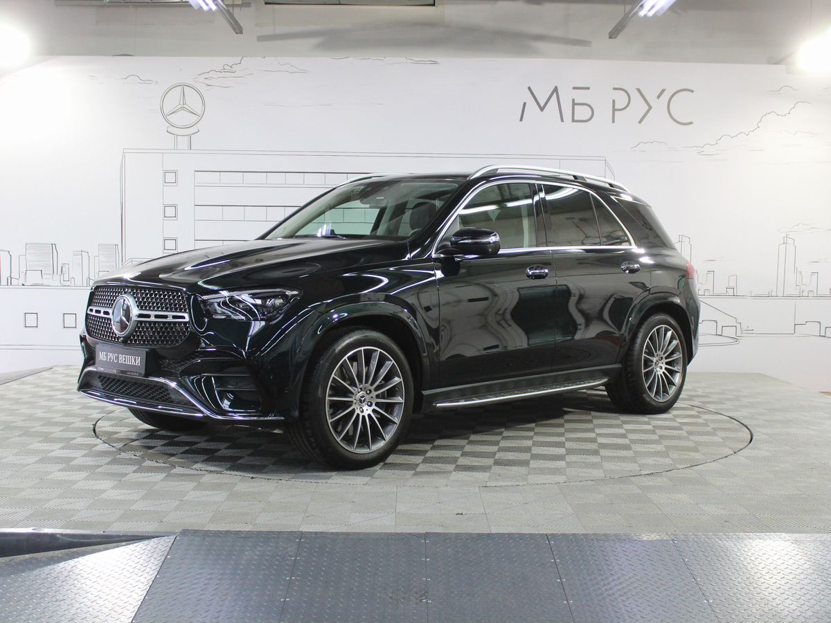 Mercedes-Benz GLE II (V167) [рестайлинг] 450 3.0 AT 4Matic (381 л.с.) Base Зелёный 2024 с пробегом 8 362 км