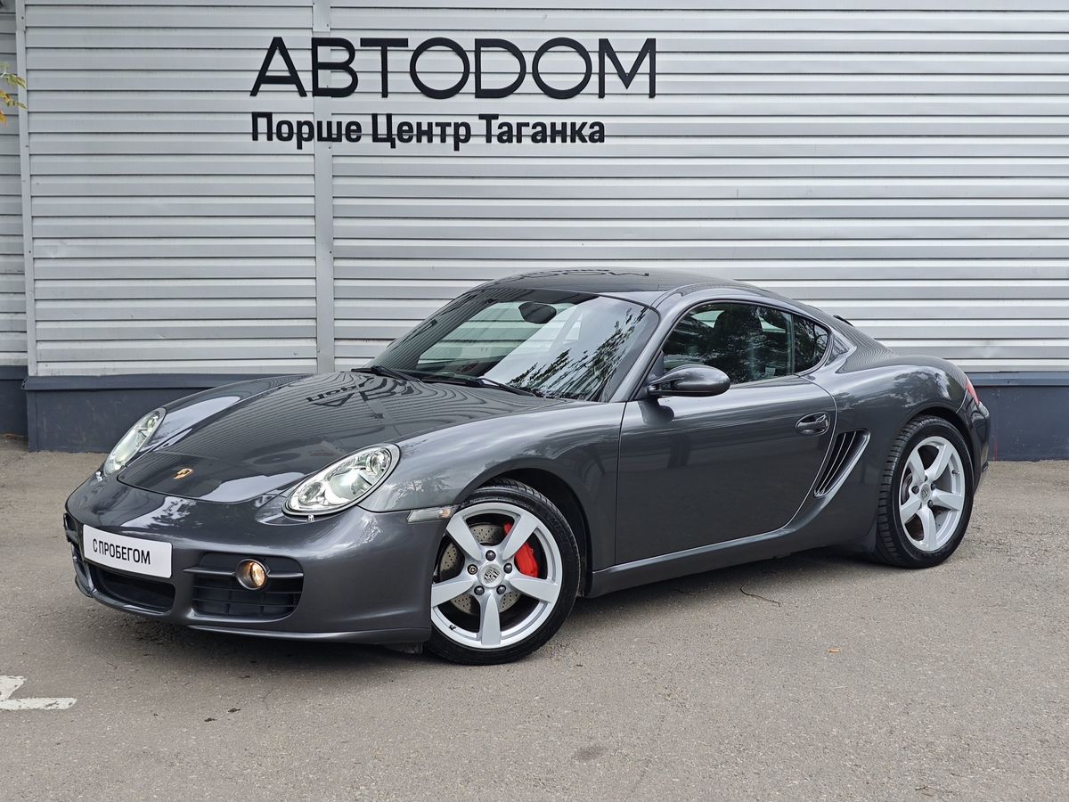 Porsche Cayman I поколение (987) 3.4 AT (295 л.с.) S Sport Серый 2007 с пробегом 131 678 км