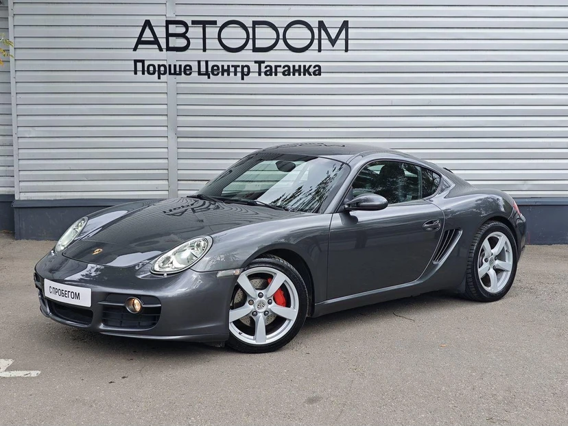 Porsche Cayman I поколение (987) 3.4 AT (295 л.с.) S Sport Серый 2007 с пробегом 131 678 км