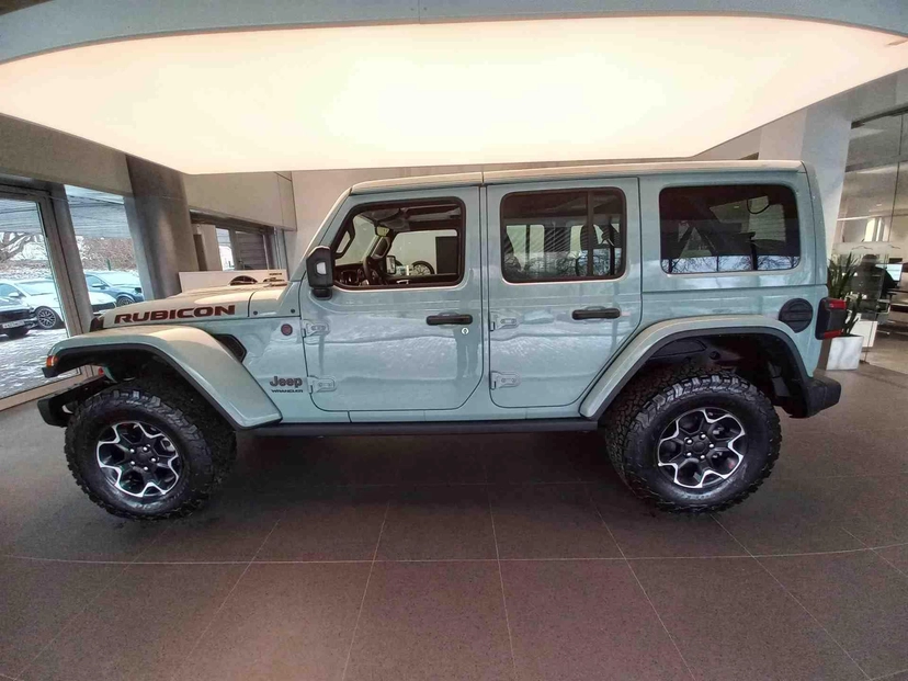 Автомобиль Jeep Wrangler IV поколение (JL) 2.0 AT 4WD (272 л.с.) Rubicon Серый 2023