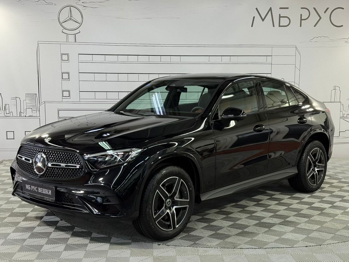 Автомобиль Mercedes-Benz GLC coupe II поколение (C254) 2.0 AT 4Matic (204 л.с.) Base Чёрный 2025 с пробегом 50 км