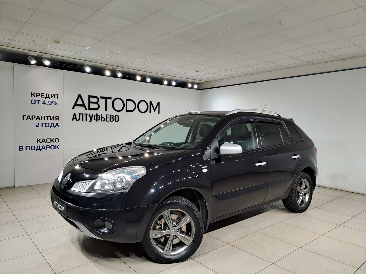 Renault Koleos I поколение 2.5 CVT 4WD (170 л.с.) Bose Edition Чёрный 2010 с пробегом 233 761 км