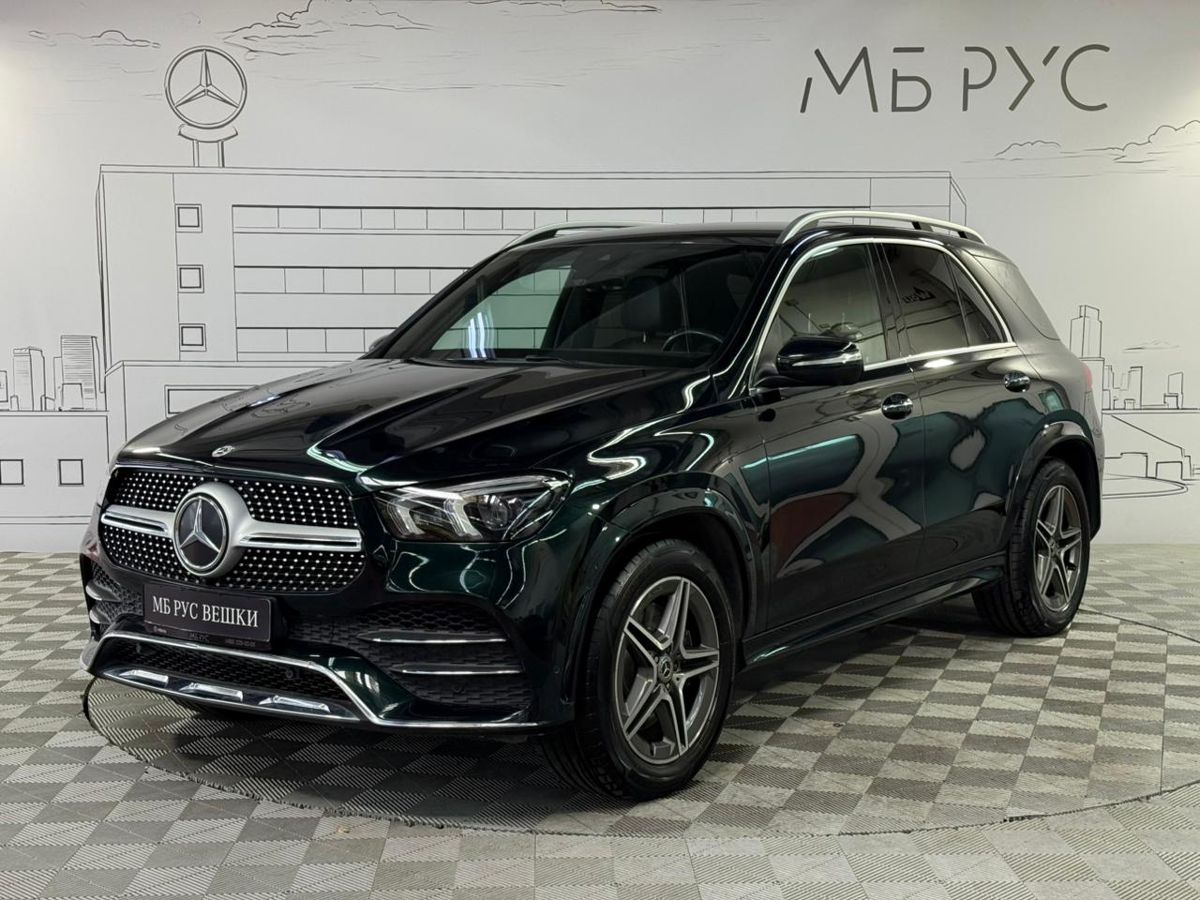 Mercedes-Benz GLE II поколение (V167) 400 2.9d AT 4Matic (330 л.с.) Sport Зелёный 2020 с пробегом 100 344 км