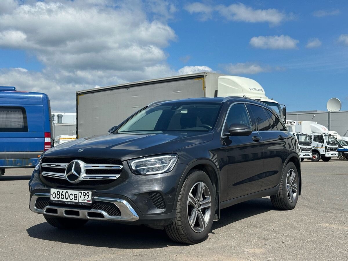 Mercedes-Benz GLC I (X253) [рестайлинг] 200 2.0 AT 4Matic (197 л.с.) Premium Серый 2019 с пробегом 38 847 км