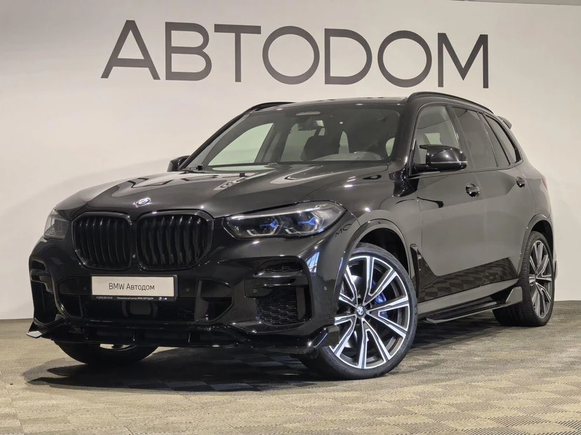 BMW X5 IV поколение (G05) 3.0d AT 4WD (340 л.с.) M Sport Pro Чёрный 2022 с пробегом 86 896 км