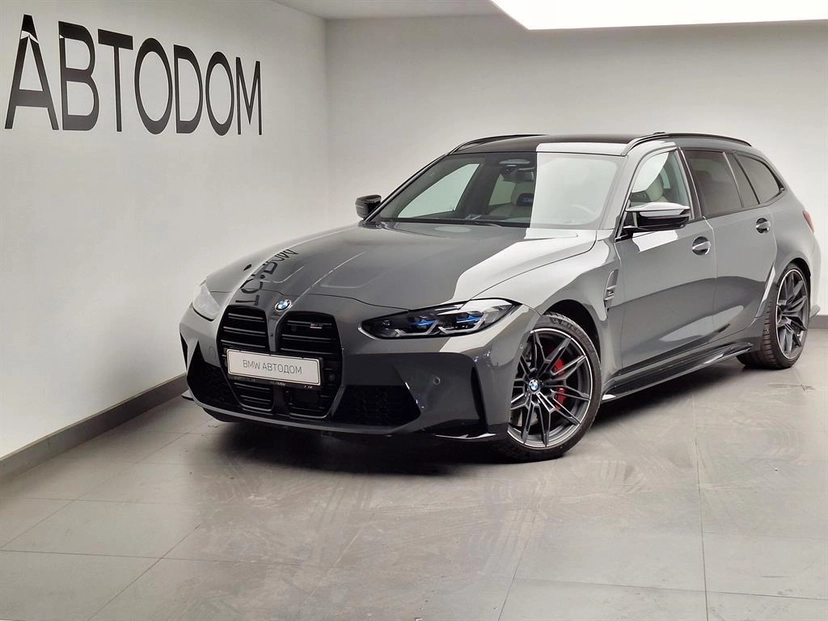 Автомобиль BMW M3 VI поколение (G80) 3.0 AT 4WD (510 л.с.) Competition Серый 2024 с пробегом 11 646 км
