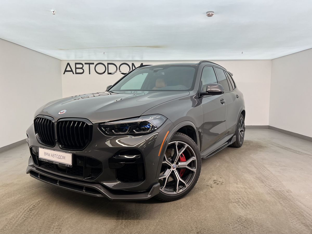 Автомобиль BMW X5 IV поколение (G05) 3.0 AT 4WD (340 л.с.) M Sport Серый 2023 с пробегом 45 575 км