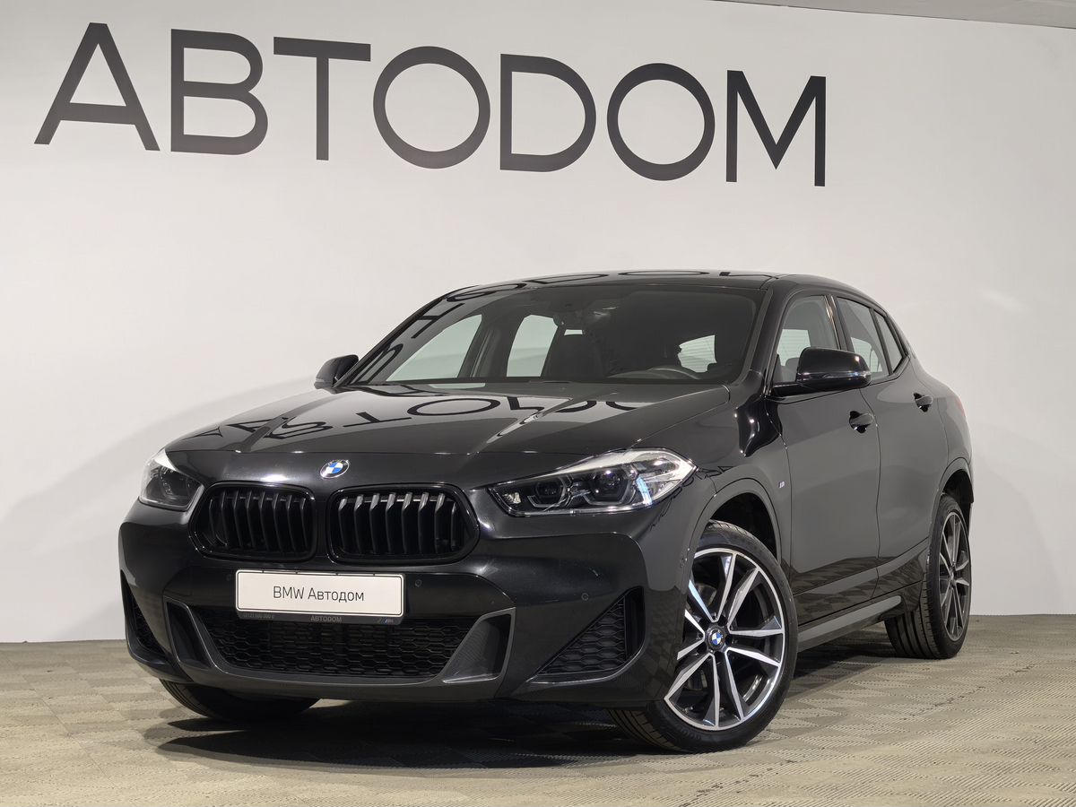 Автомобиль BMW X2 I поколение (F39) 2.0d AT 4WD (150 л.с.) M Sport Чёрный 2022 с пробегом 84 156 км