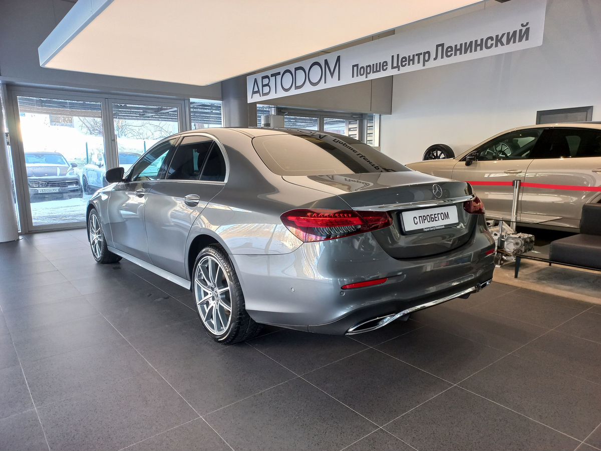 Автомобиль Mercedes-Benz E-Класс V (W213/S213/C238) [рестайлинг] 200 2.0 AT 4Matic (197 л.с.) Sport Серый 2021 с пробегом 97 818 км