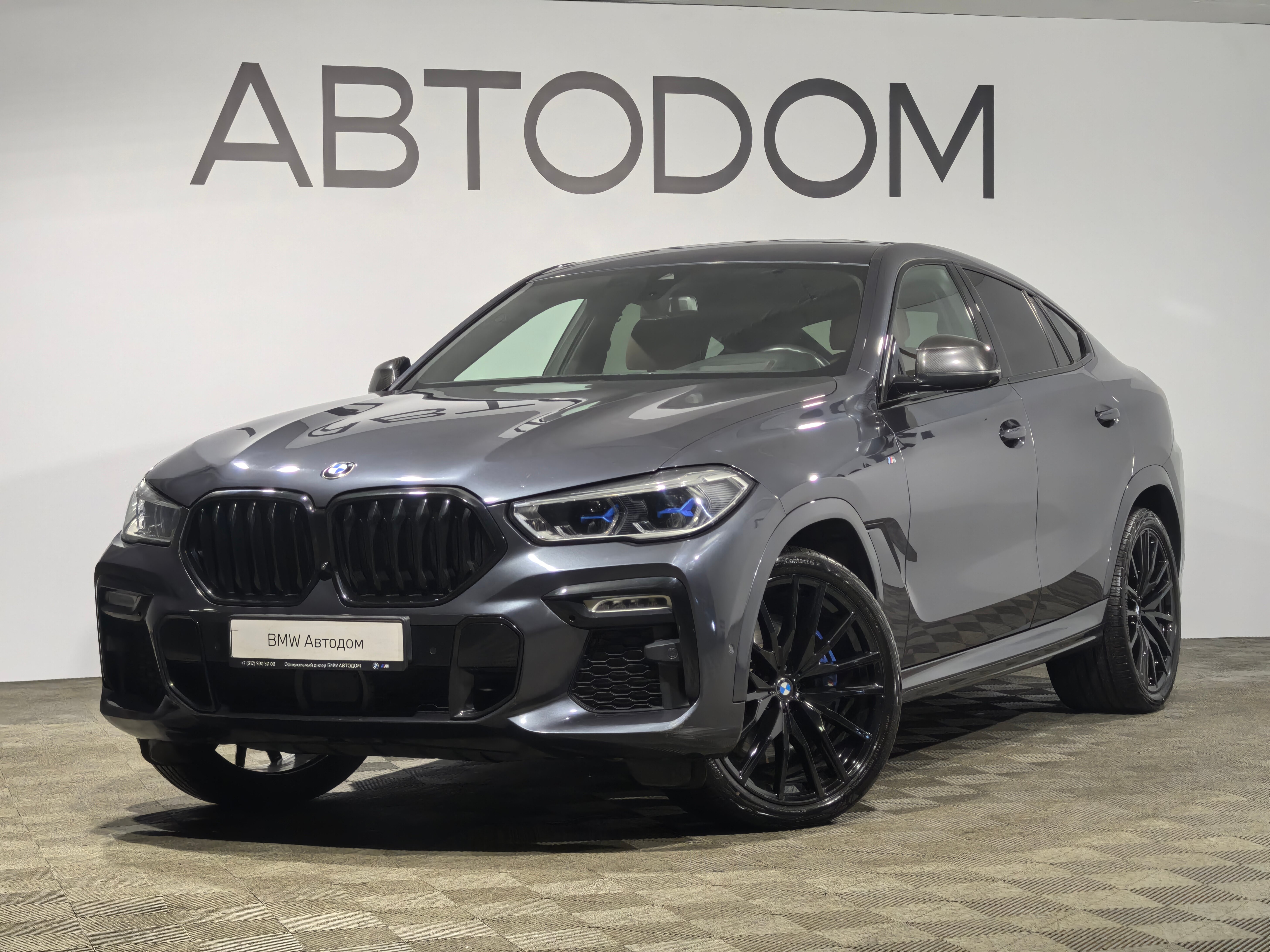 Автомобиль BMW X6 III поколение (G06) 3.0d AT 4WD (340 л.с.) M Sport Pro Серый 2020 с пробегом 78 461 км