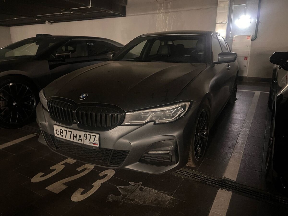 Автомобиль BMW 3 серии VII поколение (G20/G21/G28) 330 3.0d AT 4WD (265 л.с.) M Sport Серый 2019 с пробегом 96 460 км