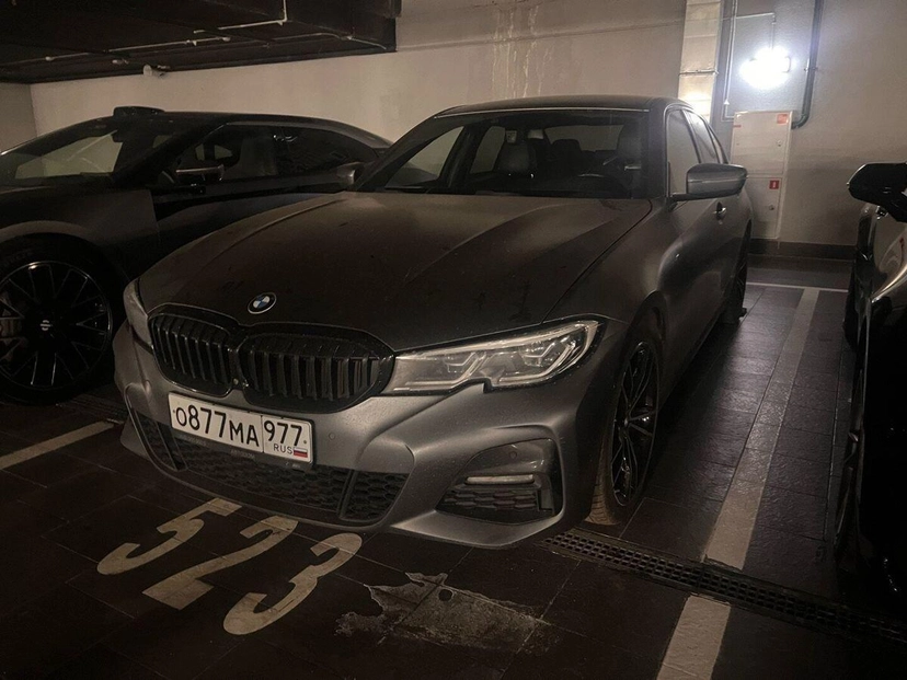 Автомобиль BMW 3 серии VII поколение (G20/G21/G28) 330 3.0d AT 4WD (265 л.с.) M Sport Серый 2019 с пробегом 96 460 км