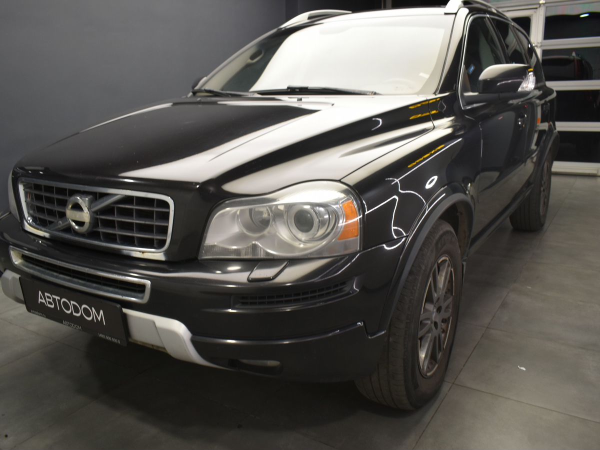 Volvo XC90 I [рестайлинг] 2.4d AT 4WD (5 мест) (200 л.с.) Executive Чёрный 2013 с пробегом 302 680 км