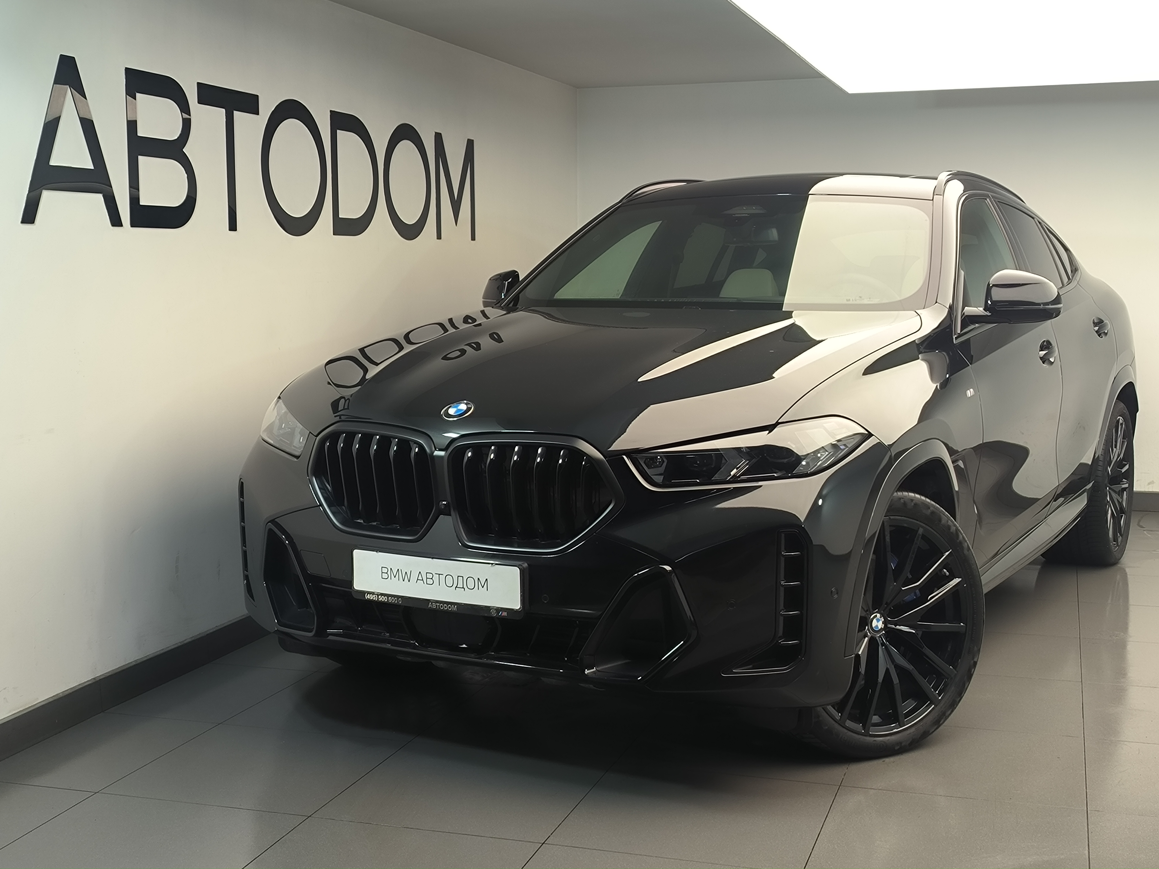 Автомобиль BMW X6 III (G06) [рестайлинг] 3.0d AT 4WD (352 л.с.) M Sport Pro Чёрный 2025 