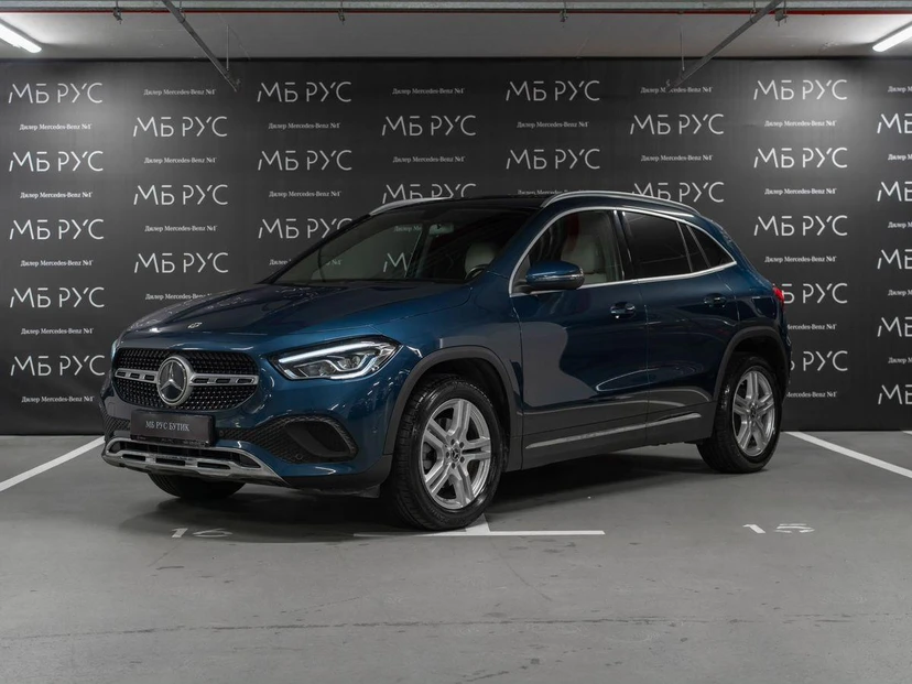 Mercedes-Benz GLA II поколение (H247) 200 1.3 AMT (150 л.с.) Progressive Синий 2022 с пробегом 43 462 км