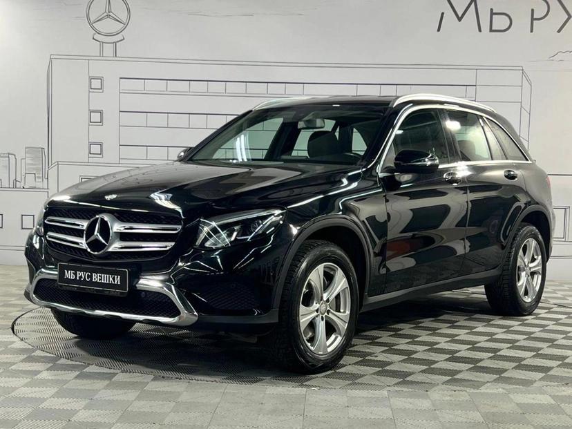 Автомобиль Mercedes-Benz GLC I поколение (X253) 300 2.0 AT 4Matic (245 л.с.) Особая серия Чёрный 2015 с пробегом 56 781 км
