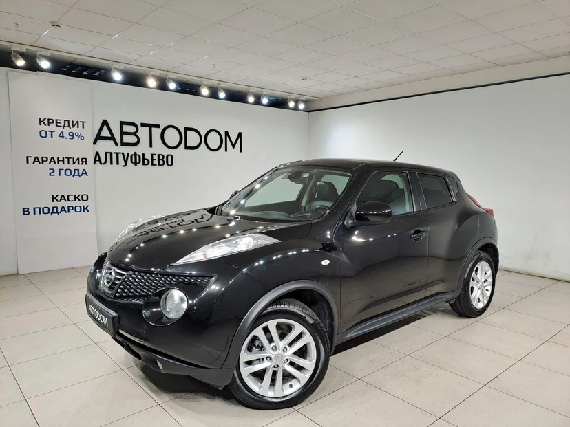 Nissan Juke I поколение (F15) 1.6 CVT (117 л.с.) SE+ Sport Чёрный 2011 с пробегом 163 174 км