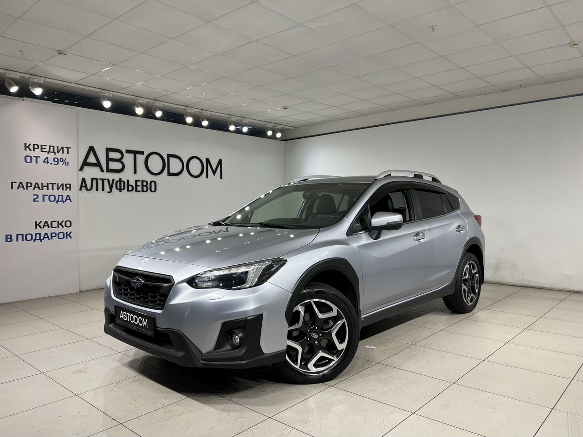 Subaru XV II поколение 2.0 CVT 4WD (150 л.с.) Elegance Серебристый 2018 с пробегом 84 952 км