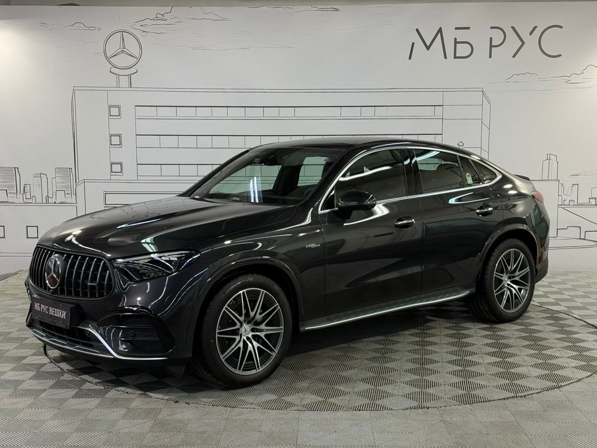 Автомобиль Mercedes-Benz GLC coupe AMG II поколение (C254) 2.0 AT 4WD (421 л.с.) AMG Серый 2025 с пробегом 51 км